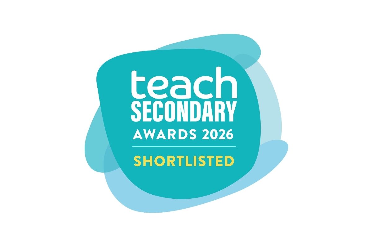 Teach Secondary Logo that reads: Awards 2026 Shortlisted